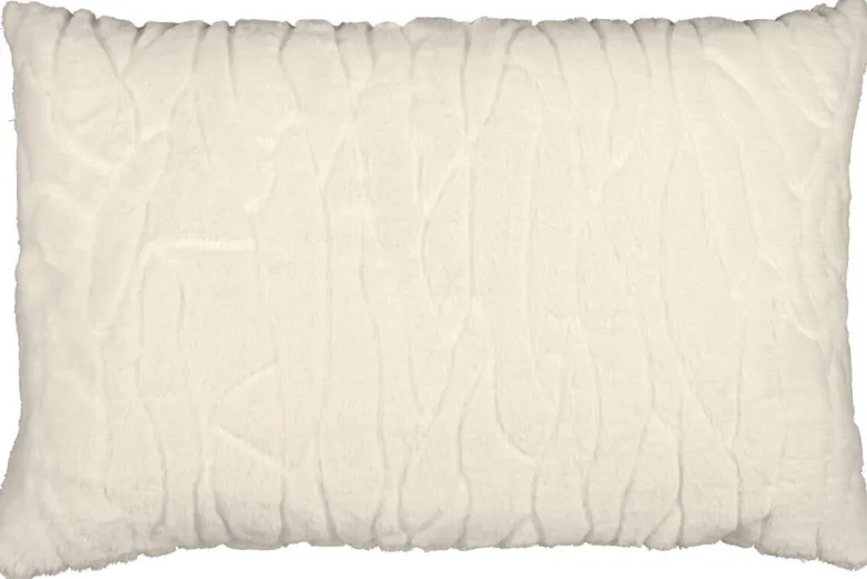 Dekokissen offwhite Polyester B/L: ca. 60x40 cm