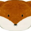 Dekokissen rotbraun Polyester B/L: ca. 35x32 cm