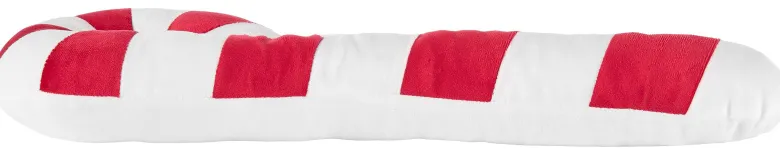 Dekokissen rot Polyester B/L: ca. 23x50 cm
