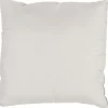 Dekokissen silber Polyester B/L: ca. 40x40 cm