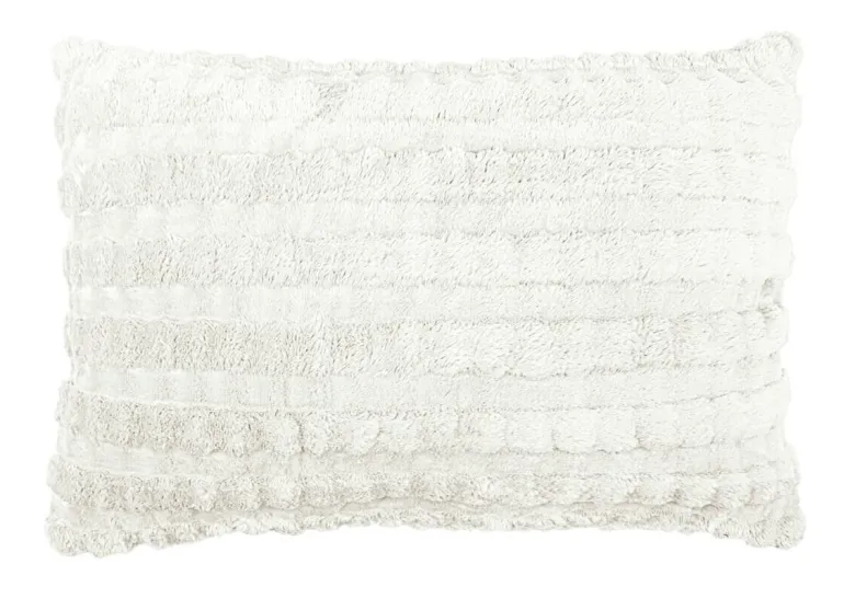 Dekokissen wollweiß Polyester B/L: ca. 70x50 cm