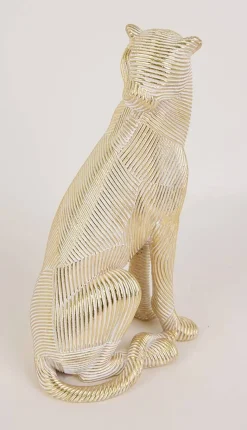 Dekorationsartikel gold Kunststoff H: ca. 24,5 cm