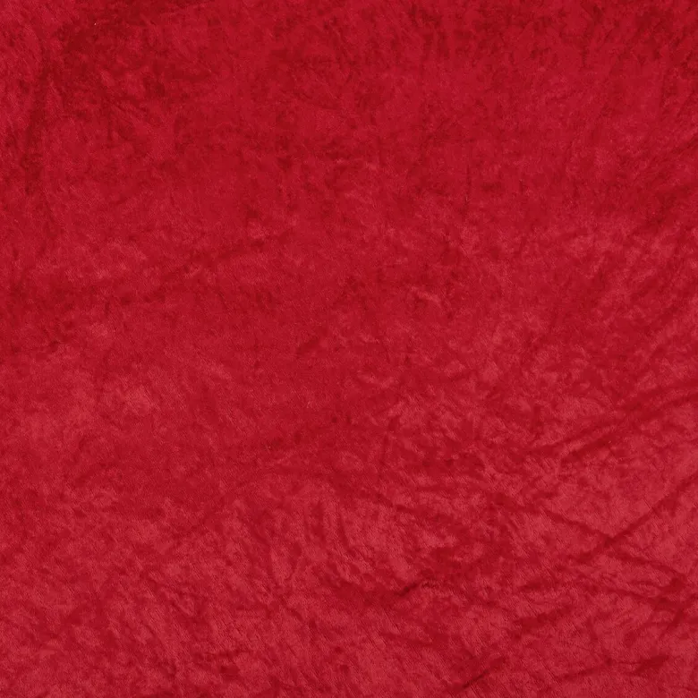 Dekostoff Pannesamt rot B: ca. 150 cm
