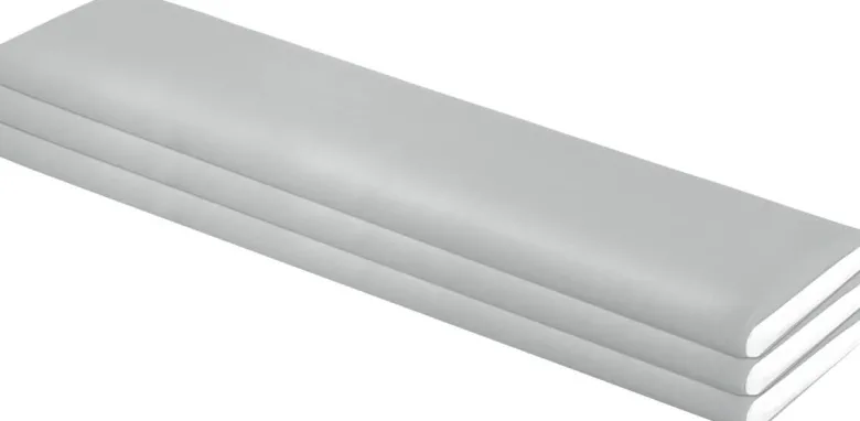 Dekostoff Satin silber B: ca. 145 cm