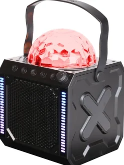 Denver Bluetooth-Party-LautsprecherBTM-618 BTM-618 schwarz B/H/T: ca. 17x22x16 cm