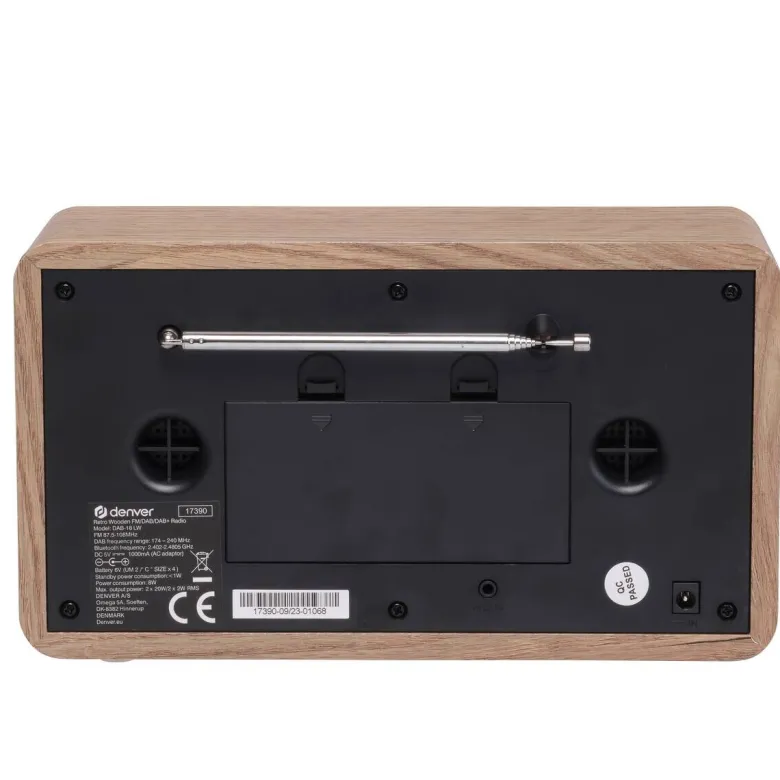 Denver DAB+ Radio DAB-18LW hellbeige