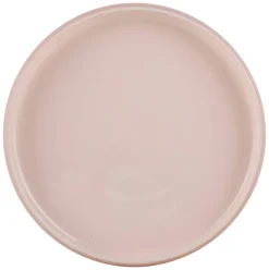 Dessertteller rosa Steinzeug D: ca. 22 cm