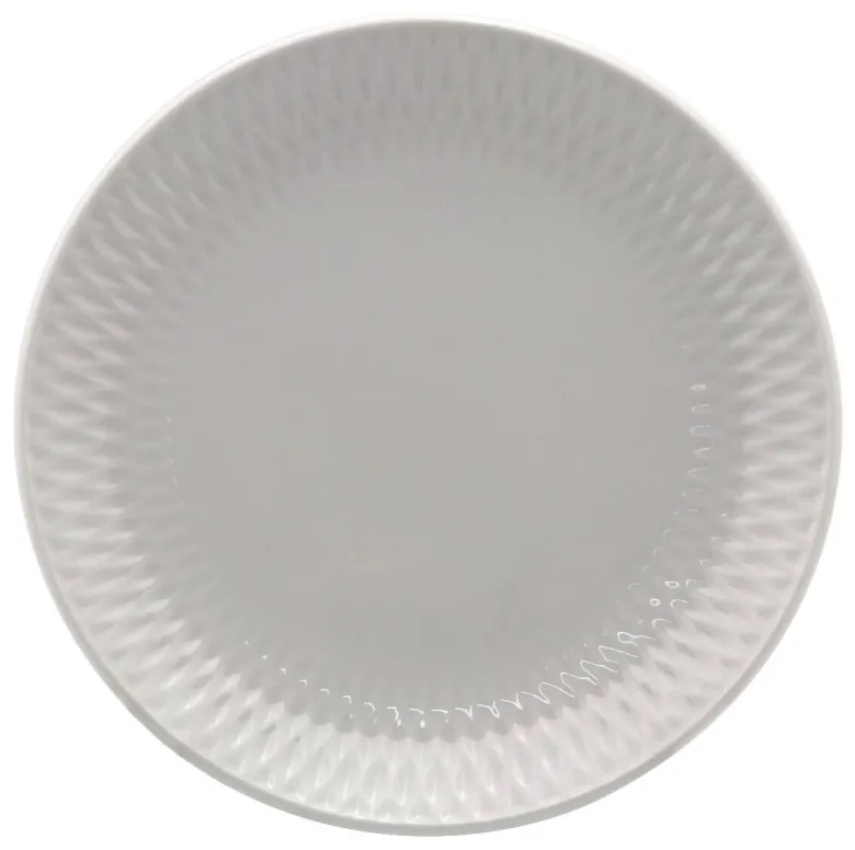 Dessertteller weiß Porzellan D: ca. 18 cm