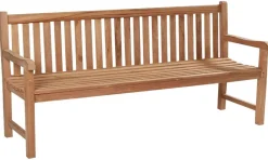 deVries Gartenbank Woodie natur Teakholz B/H/L: ca. 57x94x150 cm