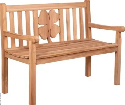 deVries Gartenbank Woodie natur Teakholz B/H/T: ca. 120x89x60 cm