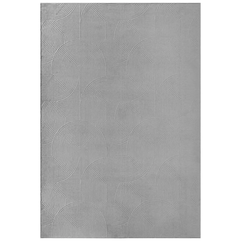Dinarsu Teppich Stilo grau B/L: ca. 80x300 cm