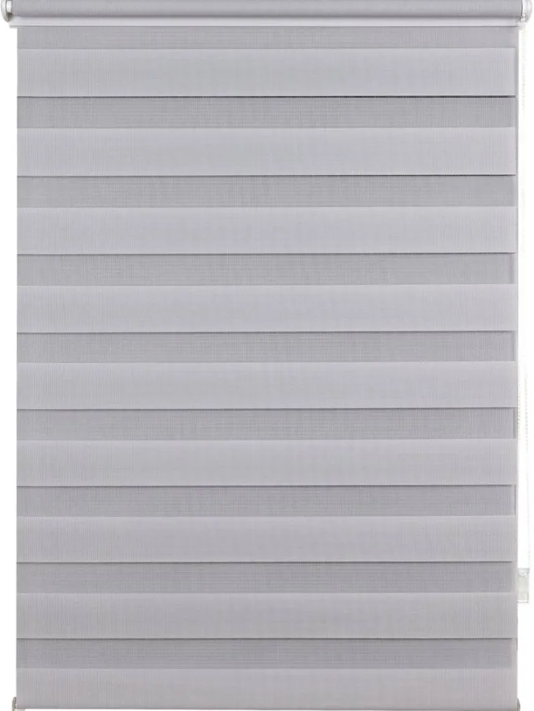 Doppelrollo Just grau B/L: ca. 70x210 cm