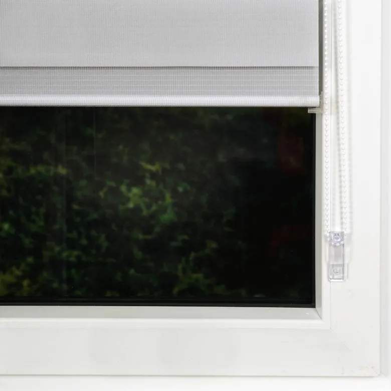 Doppelrollo Just grau B/L: ca. 70x210 cm