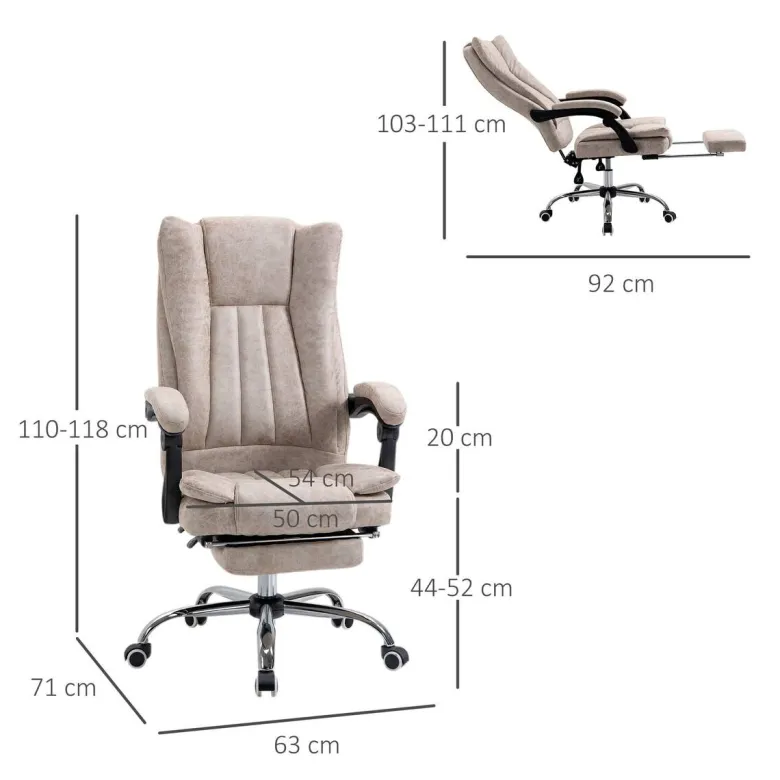 Drehstuhl 921-420 beige