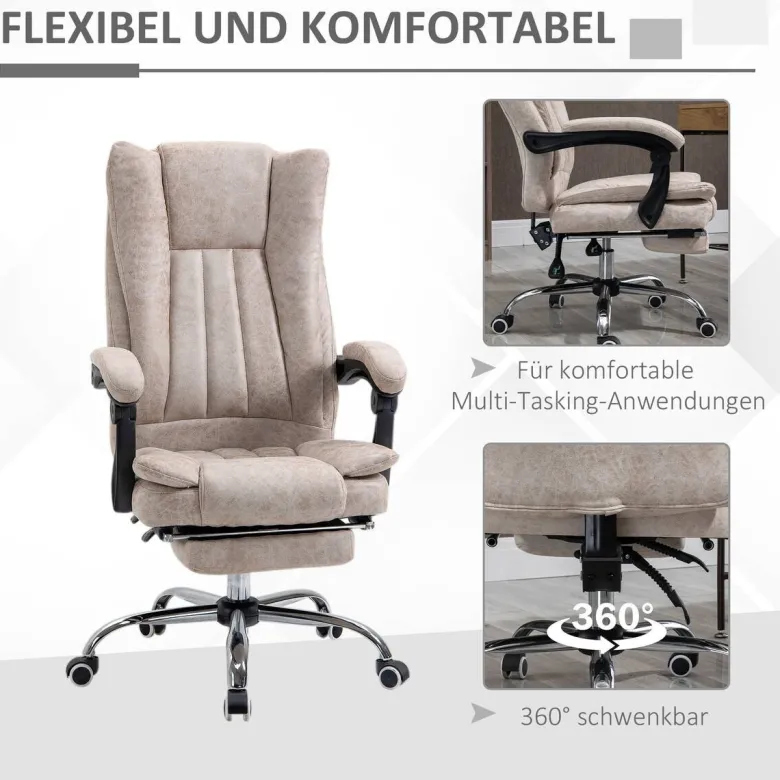Drehstuhl 921-420 beige