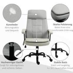 Drehstuhl 921-308BG beige