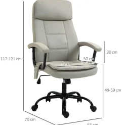 Drehstuhl 921-308BG beige