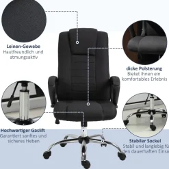 Drehstuhl 921-265BK schwarz