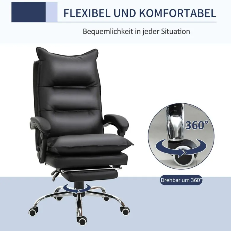 Drehstuhl 921-335BK schwarz