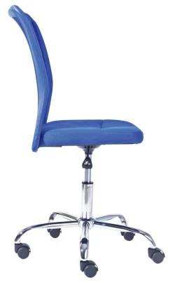 Drehstuhl Bonnie blau Metall Kunststoff