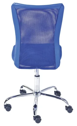 Drehstuhl Bonnie blau Metall Kunststoff
