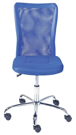 Drehstuhl Bonnie blau Metall Kunststoff