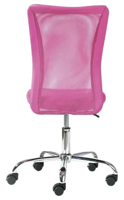 Drehstuhl Bonnie pink Kunststoff Metall