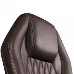 Drehstuhl braun Leder