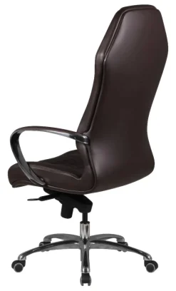 Drehstuhl braun Leder
