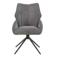 Drehstuhl Cali anthrazit Webstoff B/T: ca. 57x61 cm