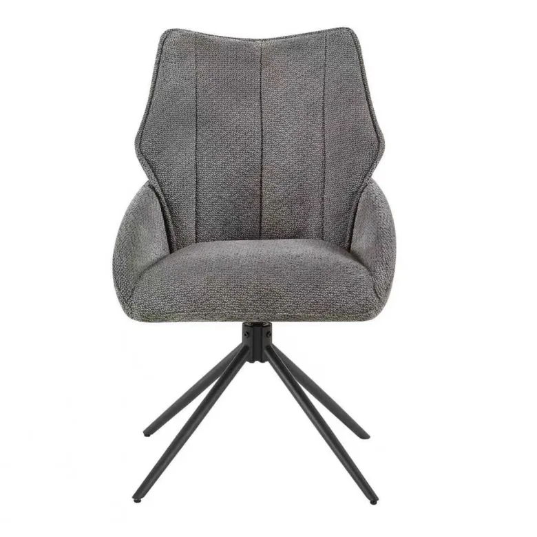 Drehstuhl Cali anthrazit Webstoff B/T: ca. 57x61 cm
