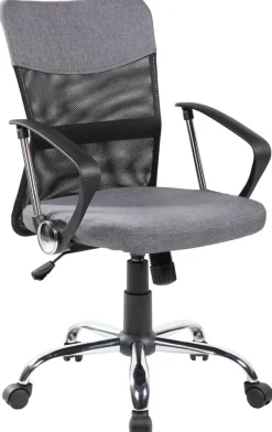 Drehstuhl FM-2503 grau schwarz