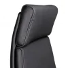 Drehstuhl schwarz Leder