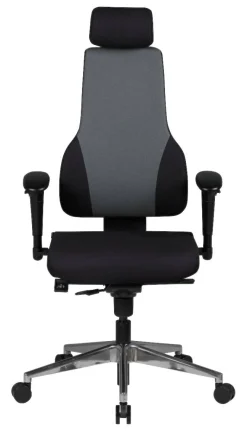 Drehstuhl schwarz Stoff