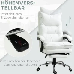 Drehstuhl 921-335WT weiß
