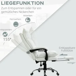 Drehstuhl 921-335WT weiß