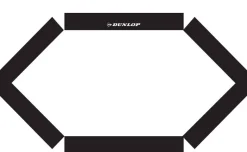 Dunlop faltbares Fußballtor schwarz B/H/T: ca. 90x59x61 cm