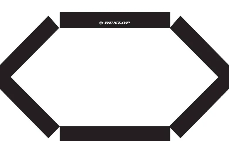 Dunlop faltbares Fußballtor schwarz B/H/T: ca. 90x59x61 cm