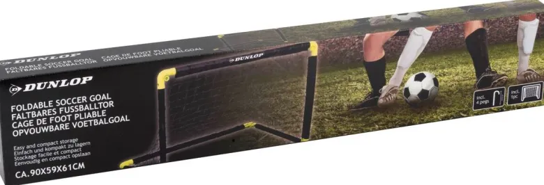 Dunlop faltbares Fußballtor schwarz B/H/T: ca. 90x59x61 cm