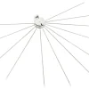 Duschspinne weiß MDF 1er Pack