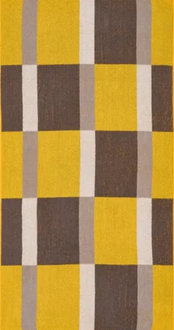 Duschtuch gelb Baumwolle B/L: ca. 70x140 cm