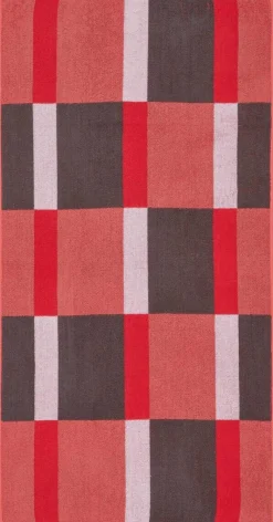 Duschtuch Hibiskus Baumwolle B/L: ca. 70x140 cm