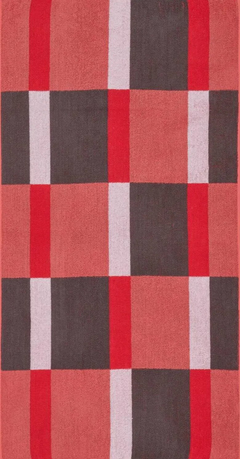 Duschtuch Hibiskus Baumwolle B/L: ca. 70x140 cm