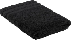 Duschtuch Miami schwarz Baumwolle B/L: ca. 70x140 cm