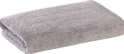 Duschtuch silber Baumwolle B/L: ca. 70x140 cm
