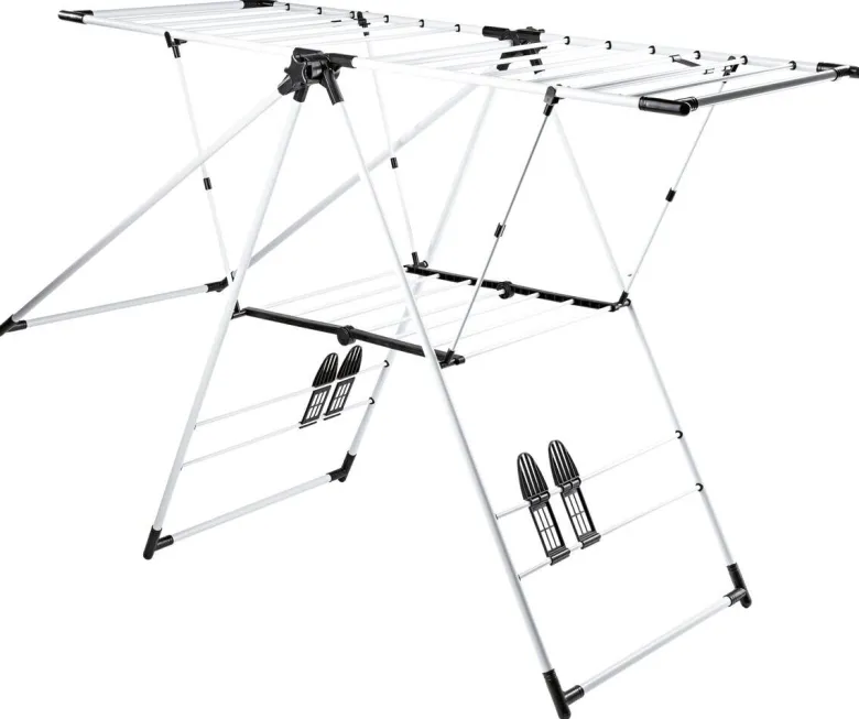EASYmaxx Flügelwäschetrockner weiß