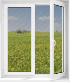 EASYmaxx Fliegengitter schwarz B/L: ca. 130x150 cm