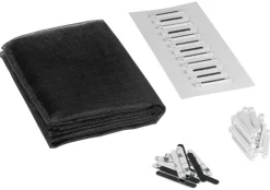 EASYmaxx Fliegengitter schwarz B/L: ca. 130x150 cm