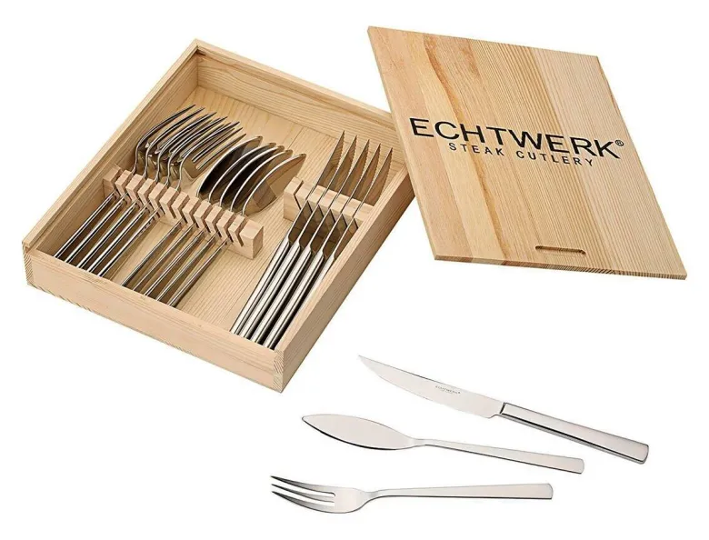 ECHTWERK Besteckset Sarre Edelstahl Edelstahl 18 tlg.