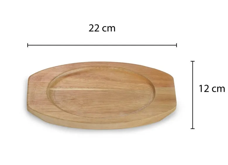 ECHTWERK Servierpfanne Big schwarz Eisen B/H/L: ca. 12x4,5x22 cm